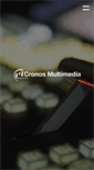 Mobile Screenshot of cronosmultimedia.com